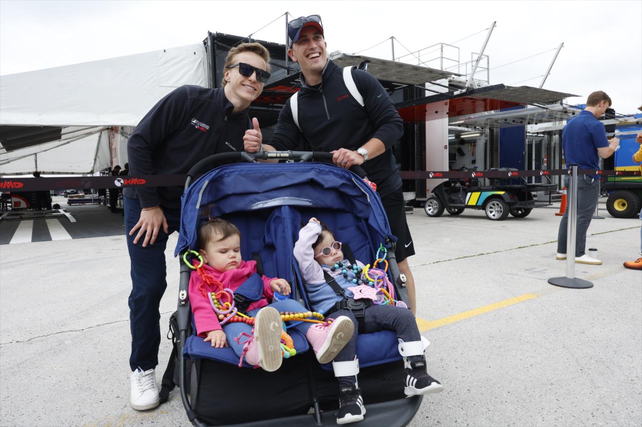David Malukas with fans - Sonsio Grand Prix at Road America - By: Chris Jones -- Photo by: Chris Jones