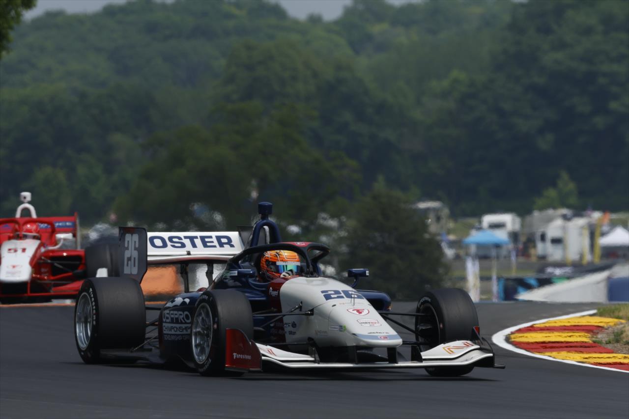 Louis Foster - INDY NXT by Firestone Grand Prix at Road America - By: Chris Jones -- Photo by: Chris Jones