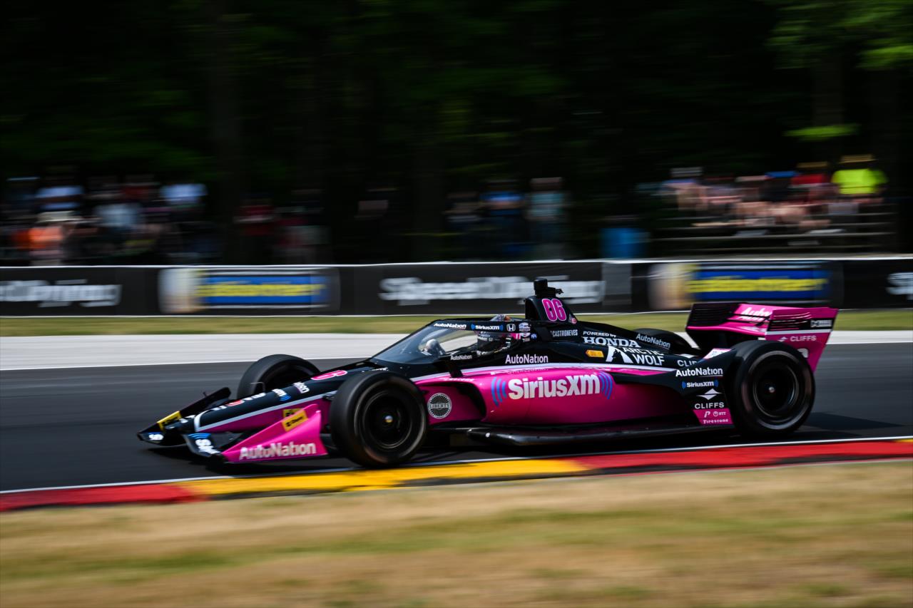 Helio Castroneves - Sonsio Grand Prix at Road America - By: James Black -- Photo by: James  Black