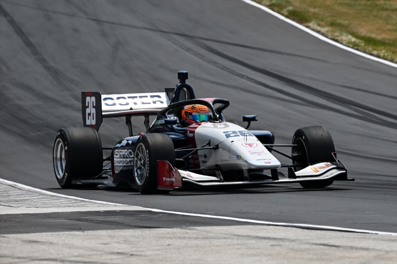 Louis Foster - INDY NXT by Firestone Grand Prix at Road America - By: James Black -- Photo by: James  Black