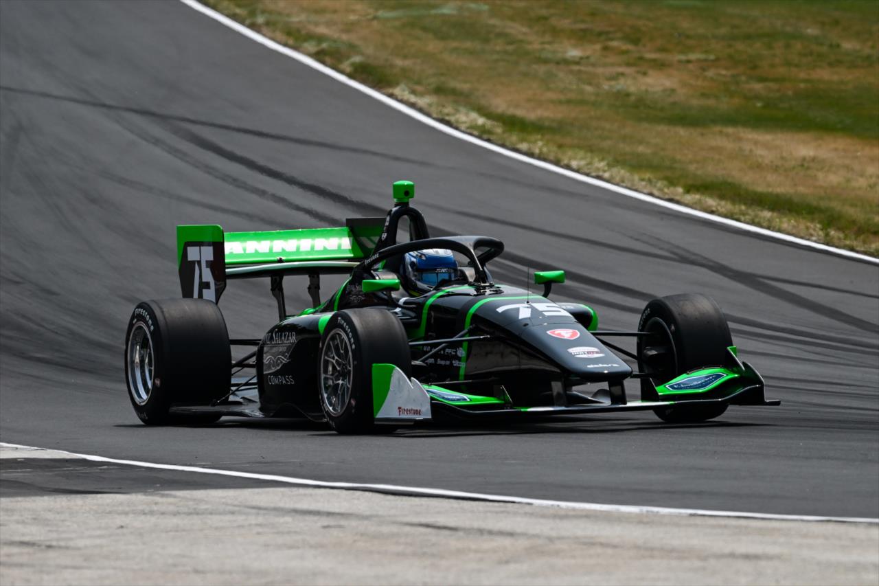 Matteo Nannini - INDY NXT by Firestone Grand Prix at Road America - By: James Black -- Photo by: James  Black