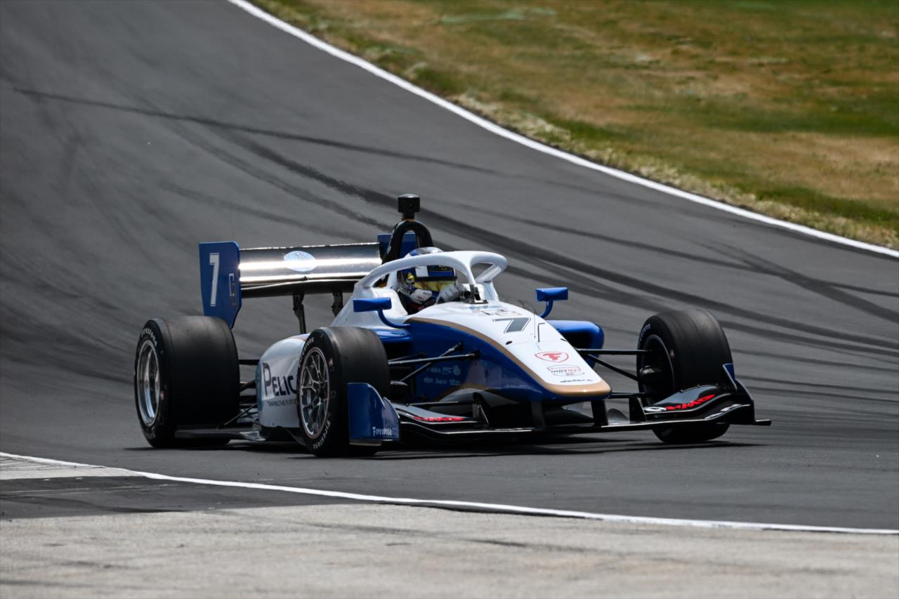 Christian Bogle - INDY NXT by Firestone Grand Prix at Road America - By: James Black -- Photo by: James  Black