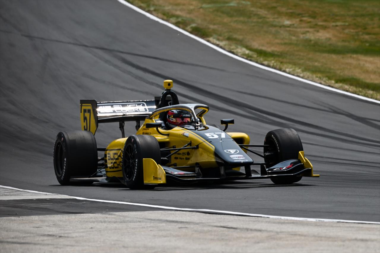 Cloin Kaminsky - INDY NXT by Firestone Grand Prix at Road America - By: James Black -- Photo by: James  Black