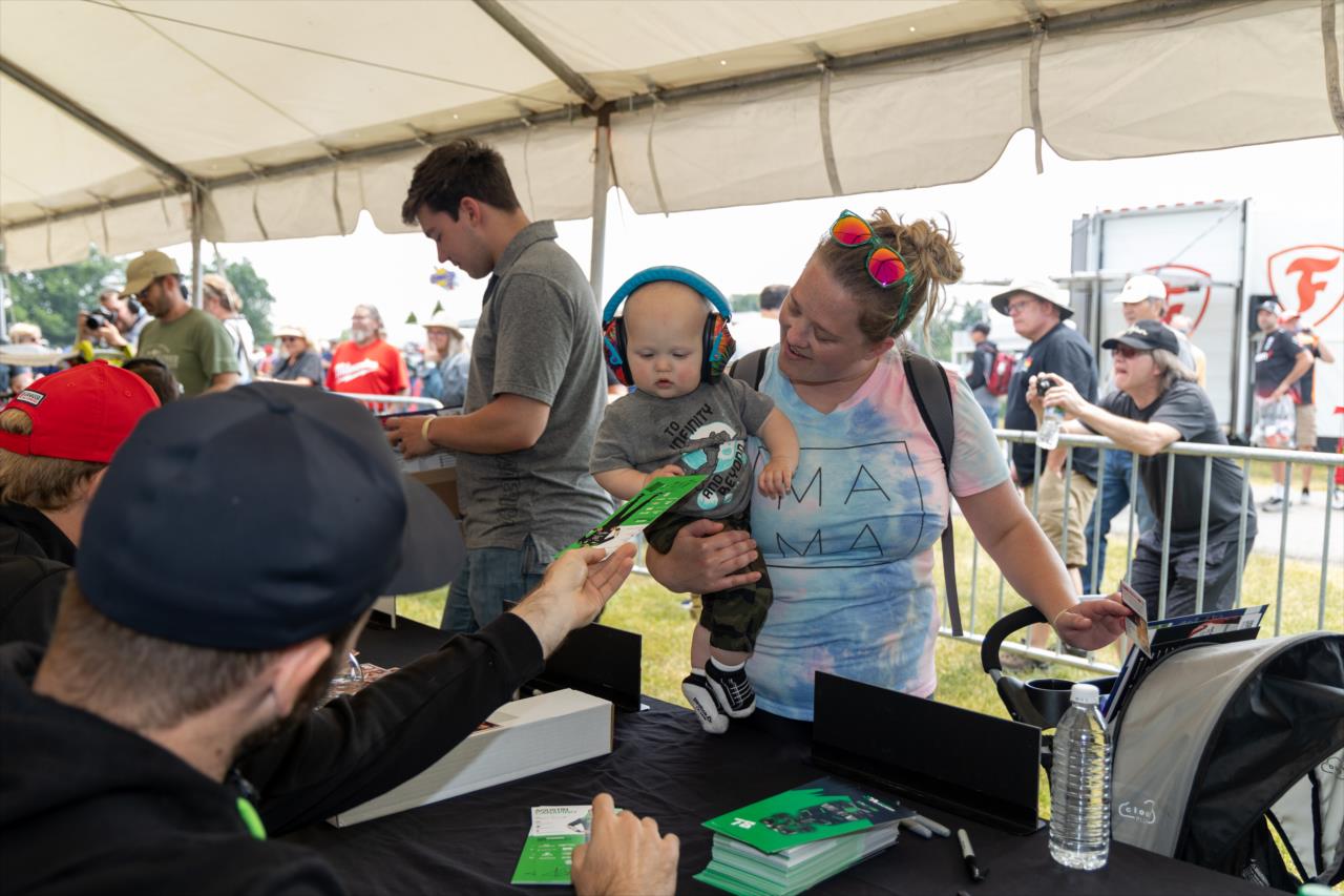 Autograph session - Sonsio Grand Prix at Road America - By: Travis Hinkle -- Photo by: Travis Hinkle