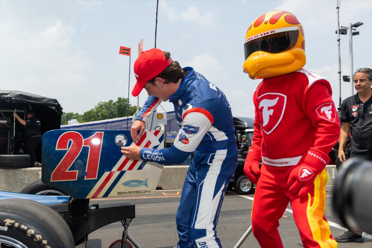 Kyffin Simpson with Firehawk - INDY NXT by Firestone Grand Prix at Road America - By: Travis Hinkle -- Photo by: Travis Hinkle