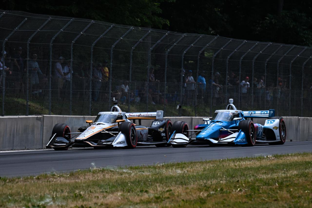 Scott McLaughlin and Josef Newgarden - Sonsio Grand Prix at Road America - By: James Black -- Photo by: James  Black