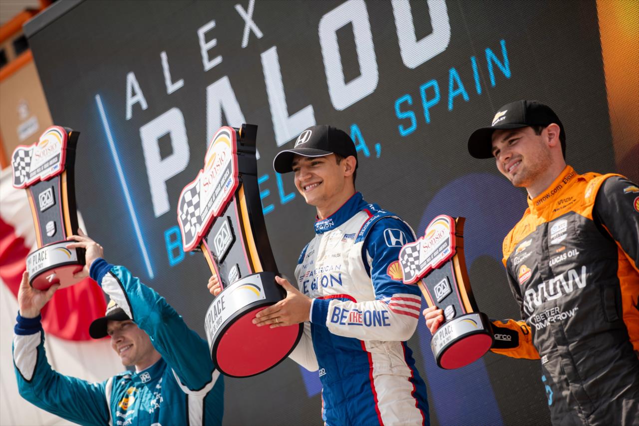 Josef Newgarden, Alex Palou and Pato O'Ward - Sonsio Grand Prix at Road America - By: Travis Hinkle -- Photo by: Travis Hinkle