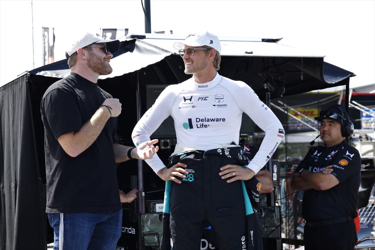 Conor Daly and Marcus Ericsson - XPEL Grand Prix at Road America - By: Chris Jones -- Photo by: Chris Jones
