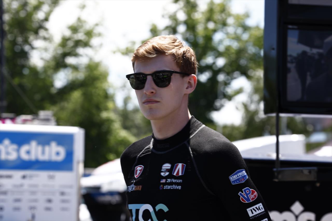 Josh Pierson - INDY NXT Presented by Firestone - By: Chris Jones -- Photo by: Chris Jones