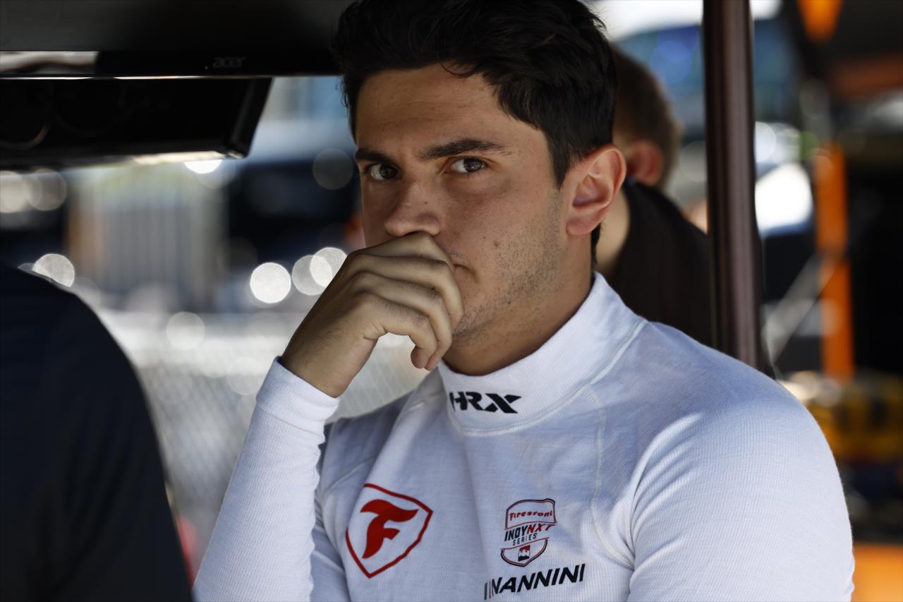 Matteo Nannini - INDY NXT Presented by Firestone - By: Chris Jones -- Photo by: Chris Jones