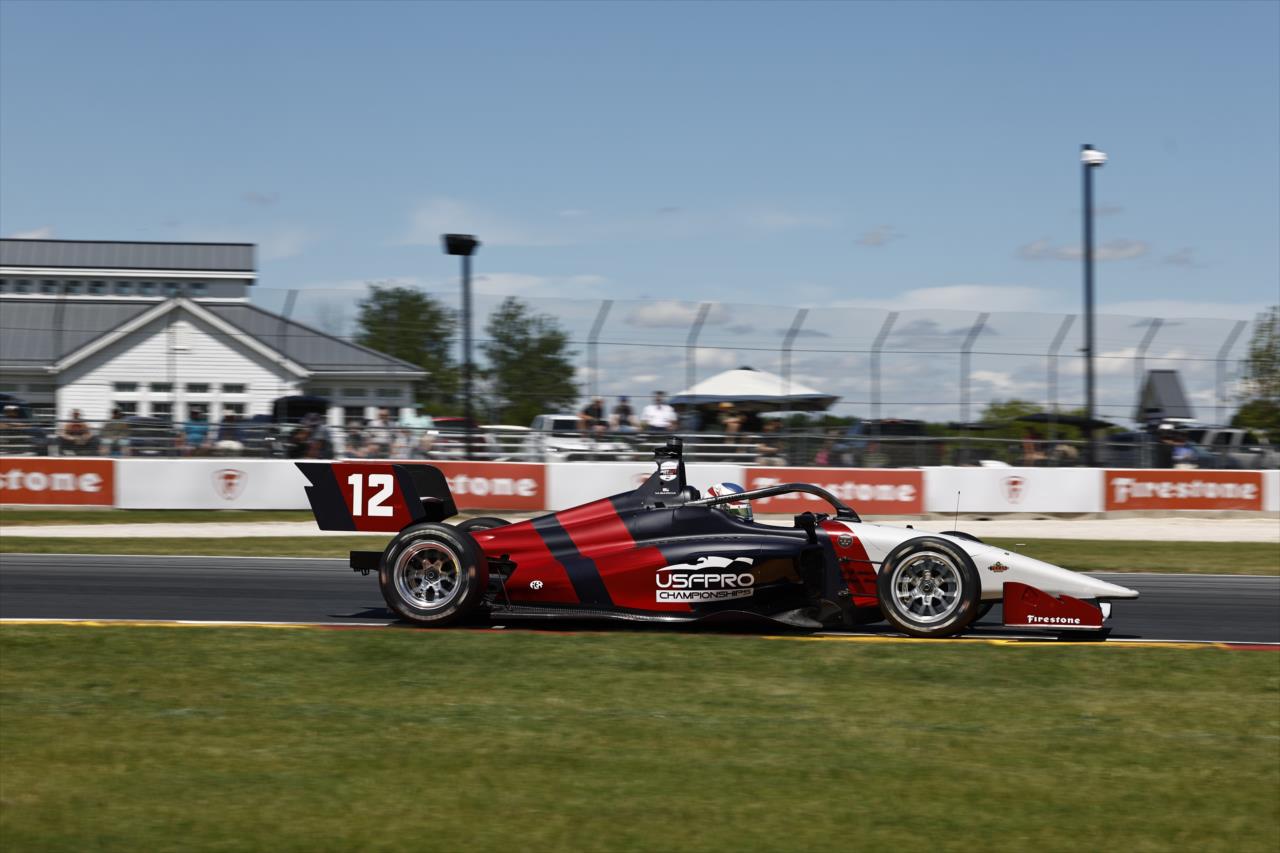 Max Garcia - INDY NXT Presented by Firestone - By: Chris Jones -- Photo by: Chris Jones
