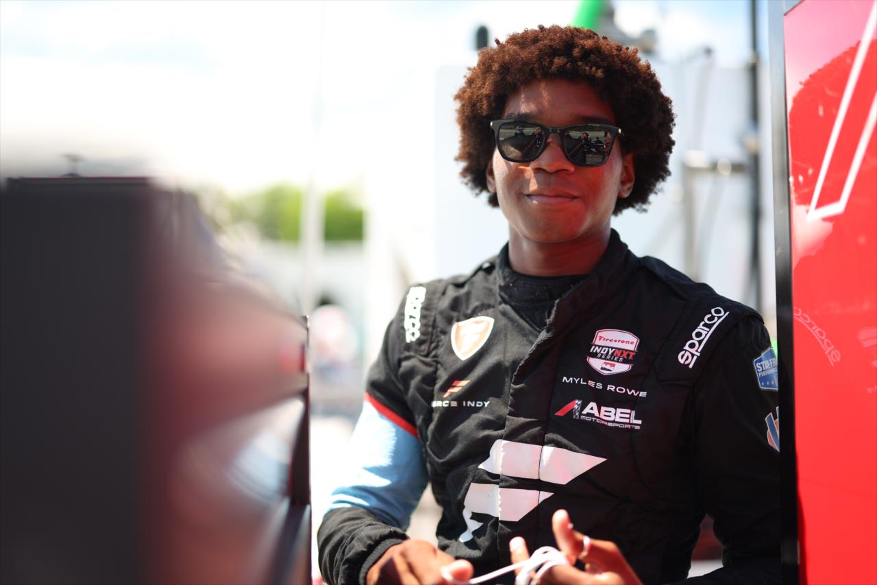 Myles Rowe - INDY NXT Presented by Firestone - By: Joe Skibinski -- Photo by: Joe Skibinski