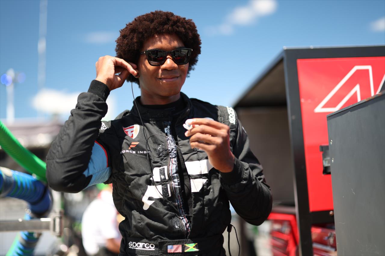 Myles Rowe - INDY NXT Presented by Firestone - By: Joe Skibinski -- Photo by: Joe Skibinski