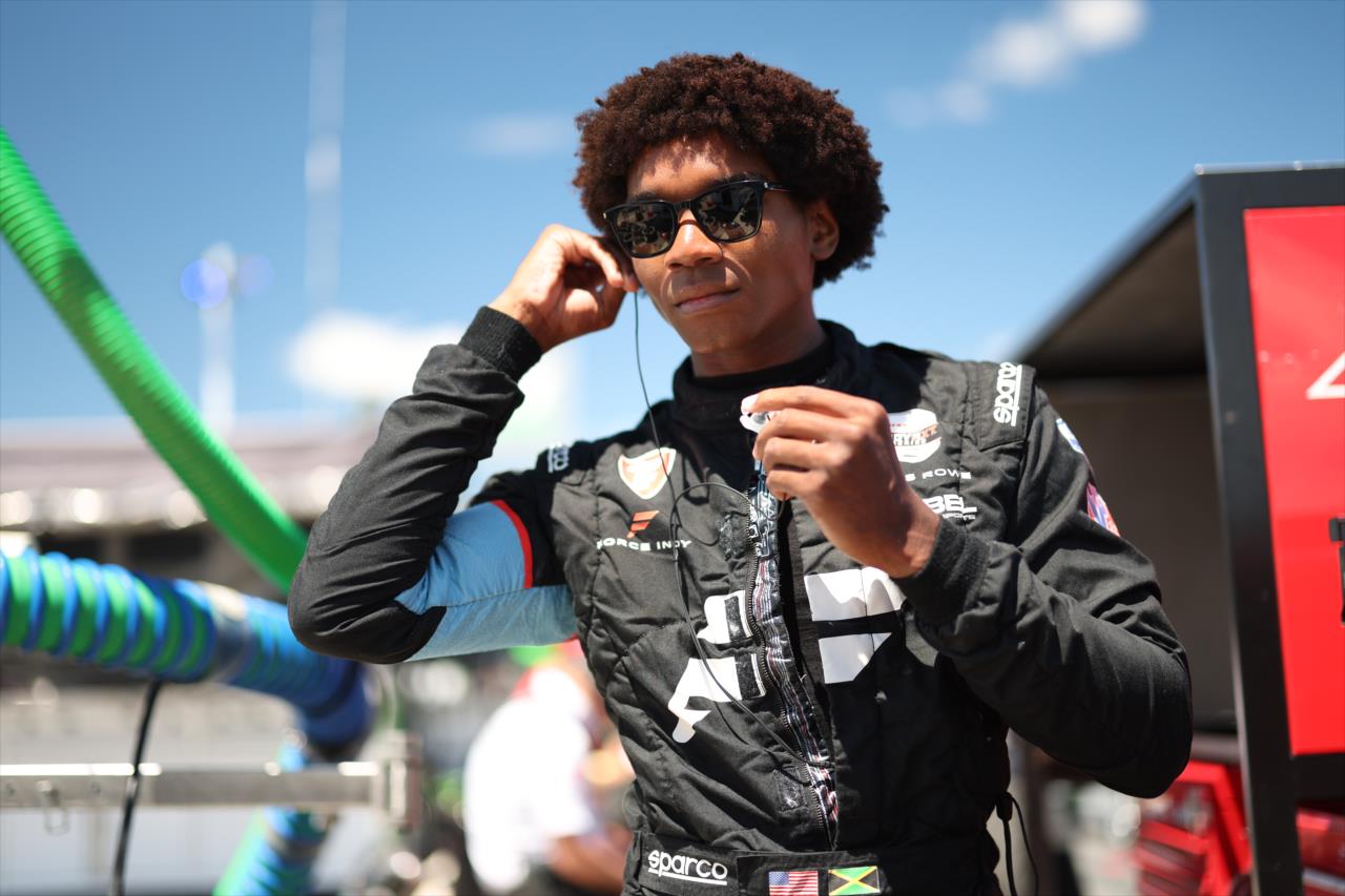 Myles Rowe - INDY NXT Presented by Firestone - By: Joe Skibinski -- Photo by: Joe Skibinski