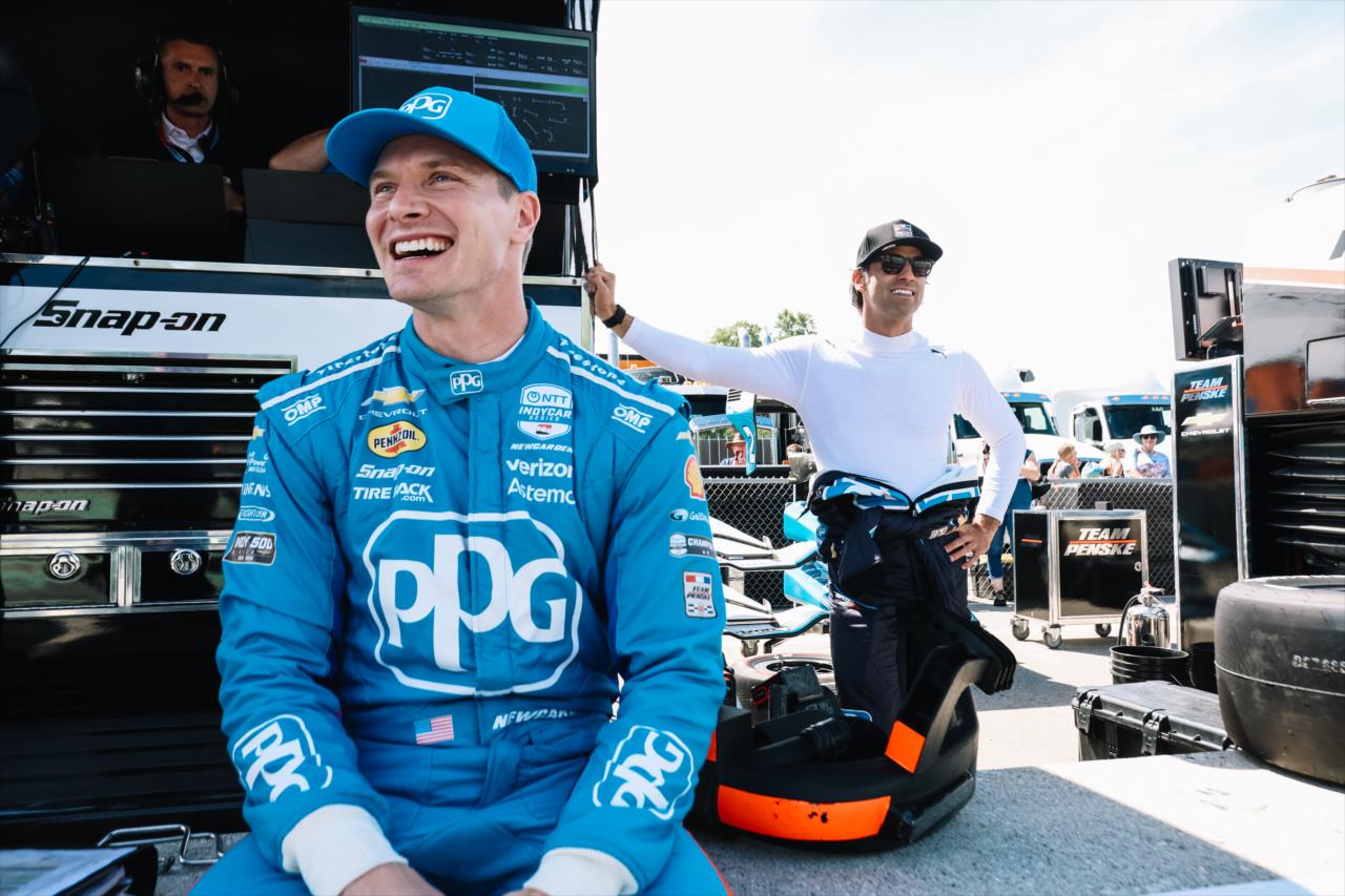 Josef Newgarden and Felipe Nasr - XPEL Grand Prix at Road America - By: Joe Skibinski -- Photo by: Joe Skibinski