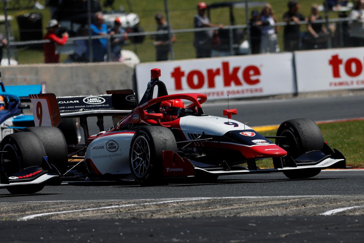 Bryce Aron - INDY NXT Presented by Firestone - By: Paul Hurley -- Photo by: Paul Hurley