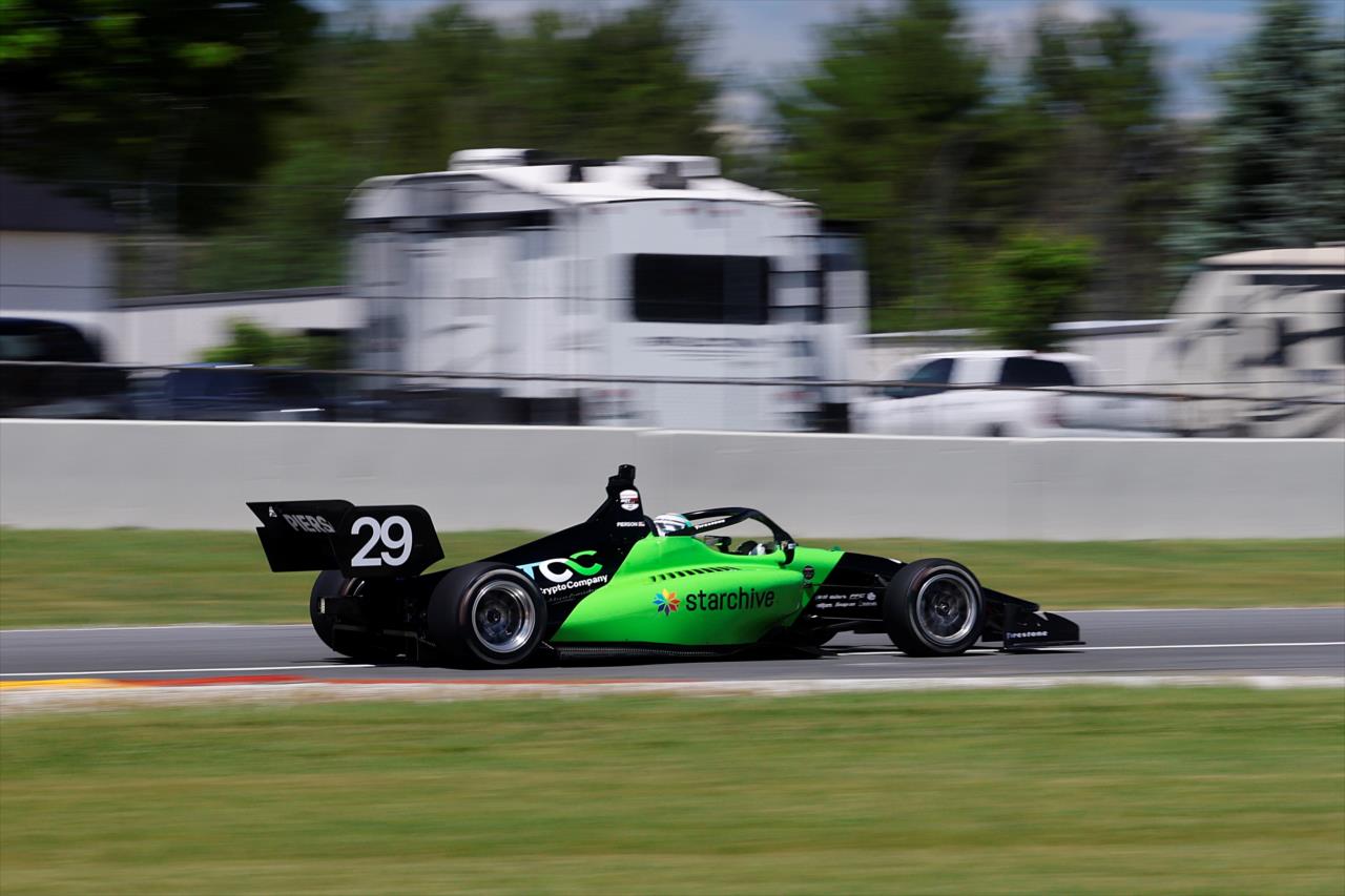 Josh Pierson - INDY NXT Presented by Firestone - By: Paul Hurley -- Photo by: Paul Hurley