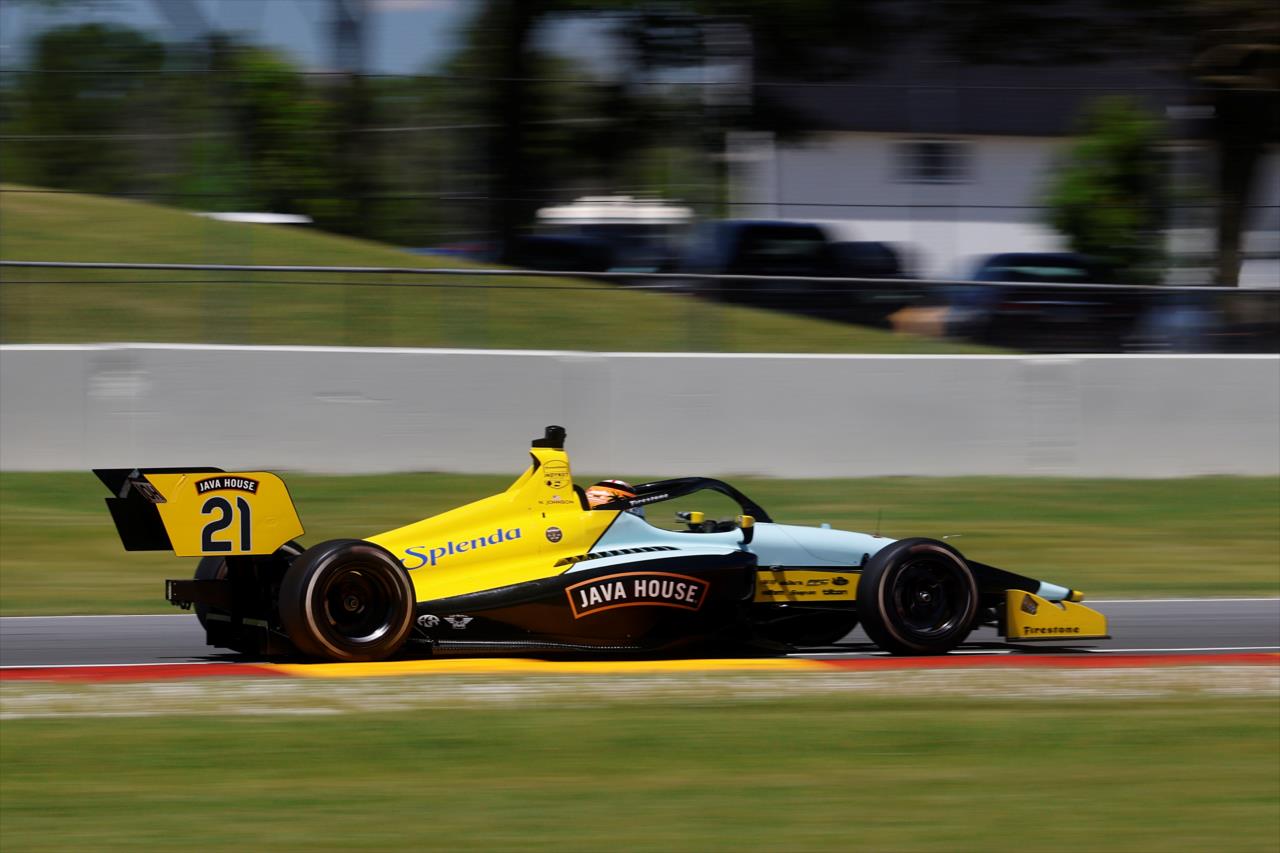 Nikita Johnson - INDY NXT Presented by Firestone - By: Paul Hurley -- Photo by: Paul Hurley