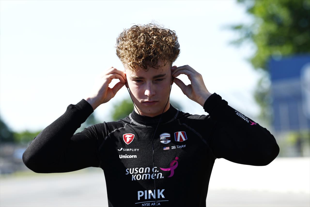 Max Taylor - INDY NXT Presented by Firestone - By: Chris Jones -- Photo by: Chris Jones