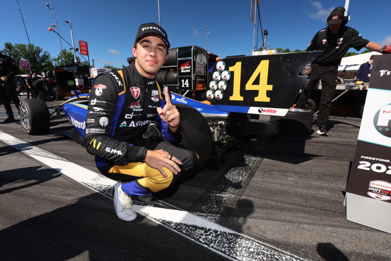 Alessandro de Tullio - INDY NXT Presented by Firestone - By: Joe Skibinski -- Photo by: Joe Skibinski