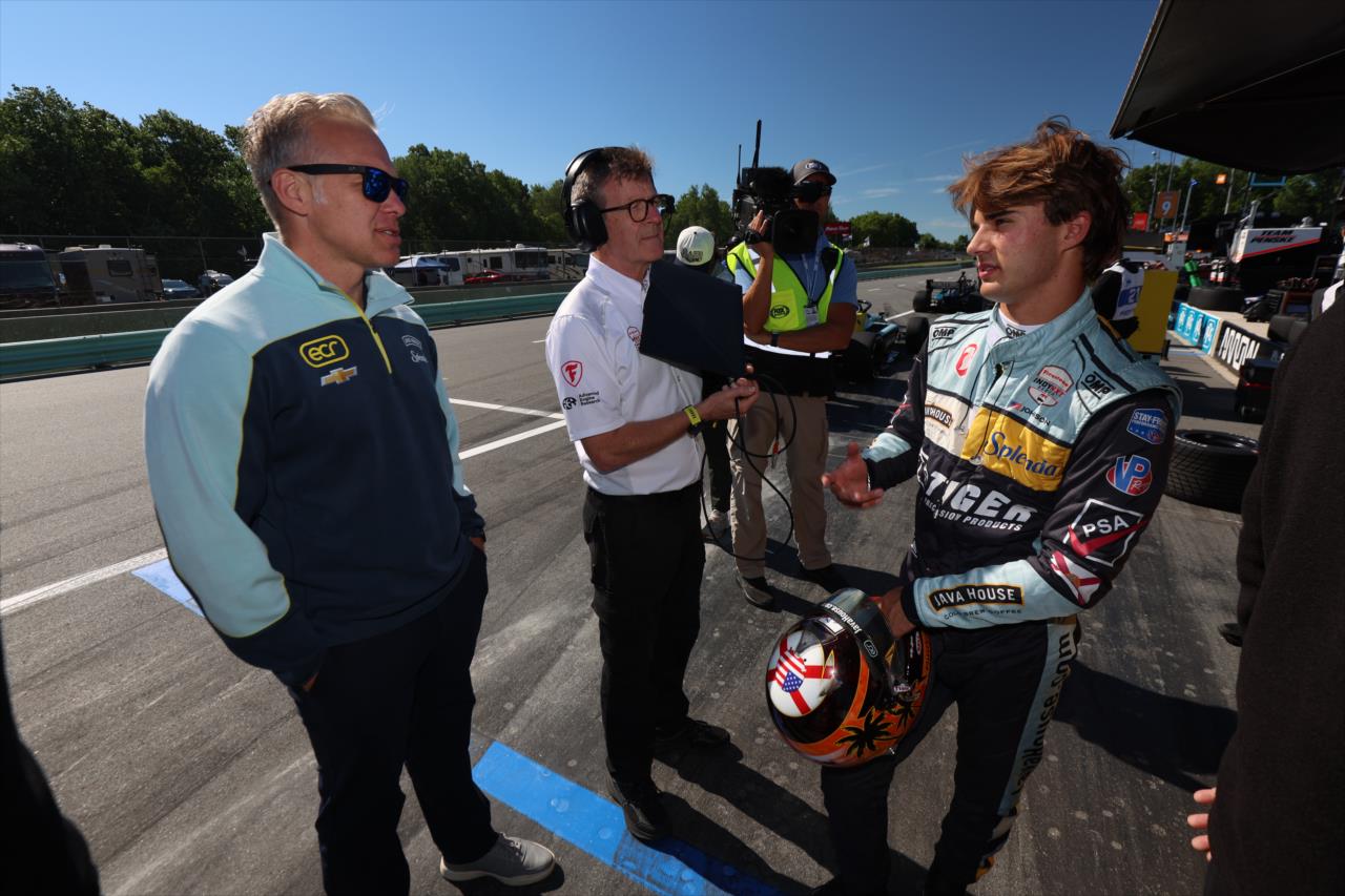 Ed Carpenter and Nikita Johnson - INDY NXT Presented by Firestone - By: Joe Skibinski -- Photo by: Joe Skibinski