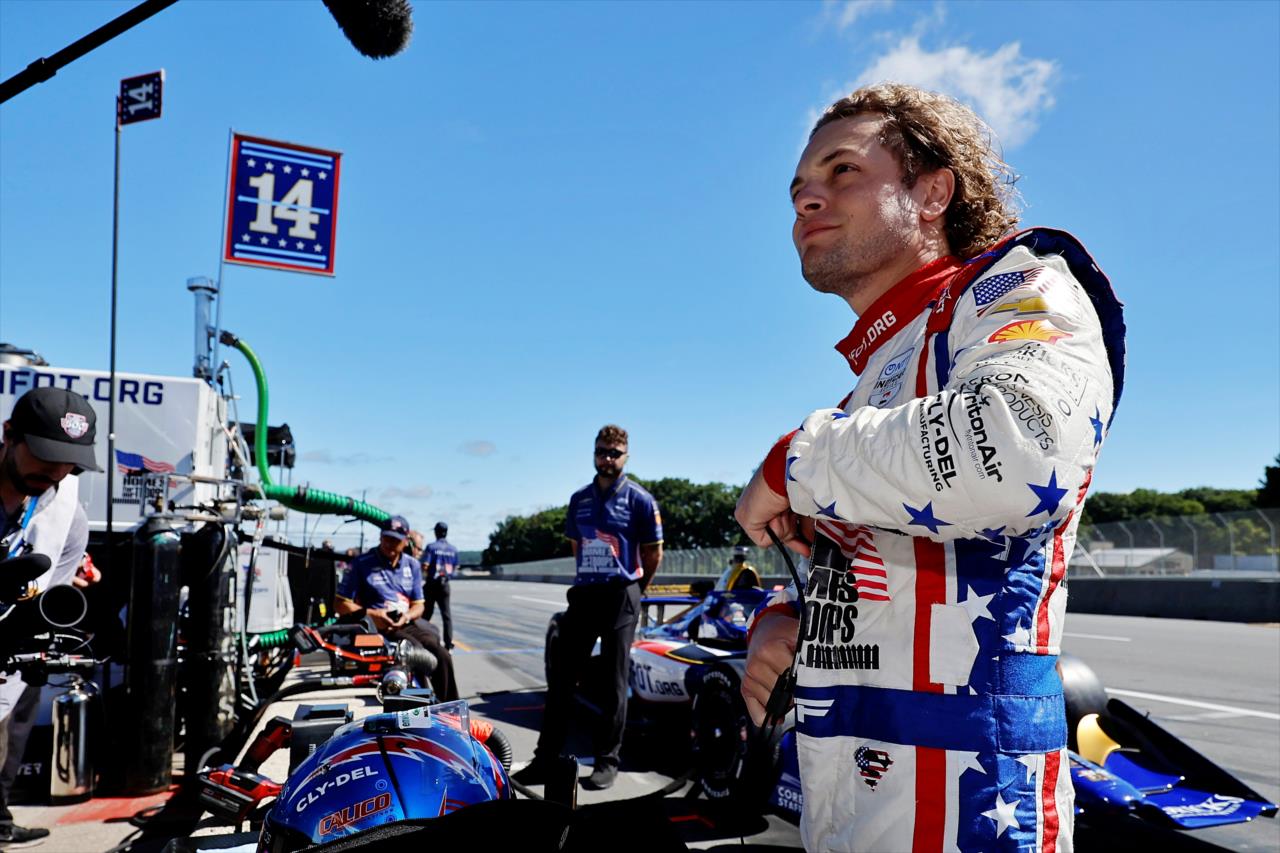 Santino Ferrucci - XPEL Grand Prix at Road America - By: Paul Hurley -- Photo by: Paul Hurley