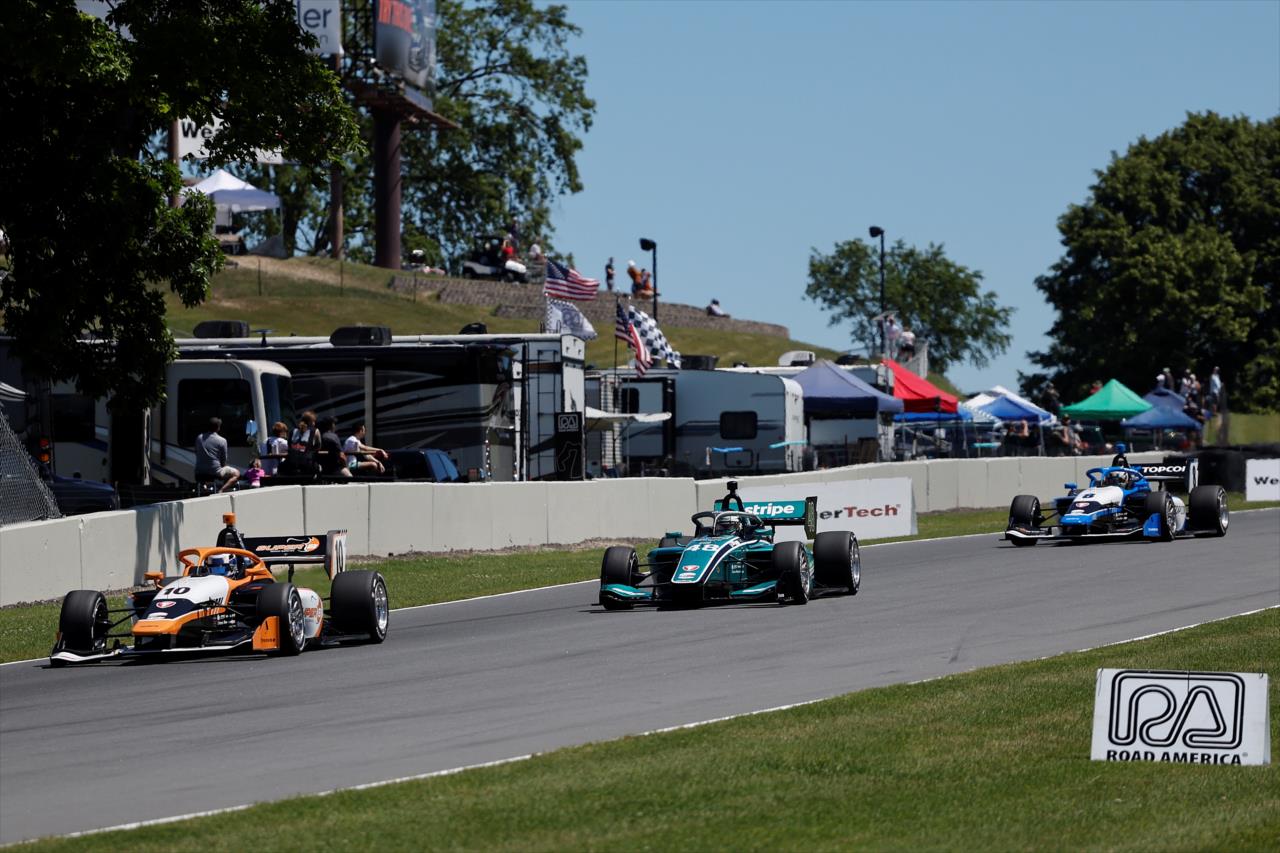 Niels Koolen and Jordan Missig - INDY NXT Presented by Firestone - By: Paul Hurley -- Photo by: Paul Hurley
