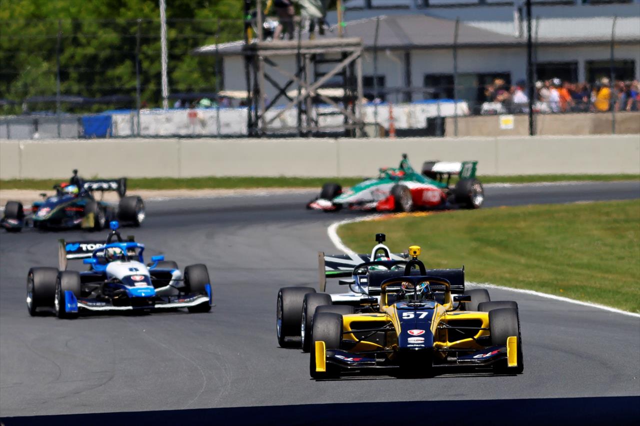 Colin Kaminsky - INDY NXT Presented by Firestone - By: Paul Hurley -- Photo by: Paul Hurley