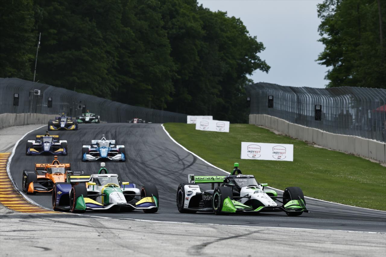 Caio Collet and Louis Foster - XPEL Grand Prix at Road America - By: Chris Jones -- Photo by: Chris Jones