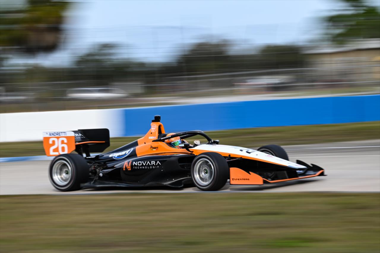 View INDY NXT By Firestone Sebring Test - Monday, January 15, 2024 Photos