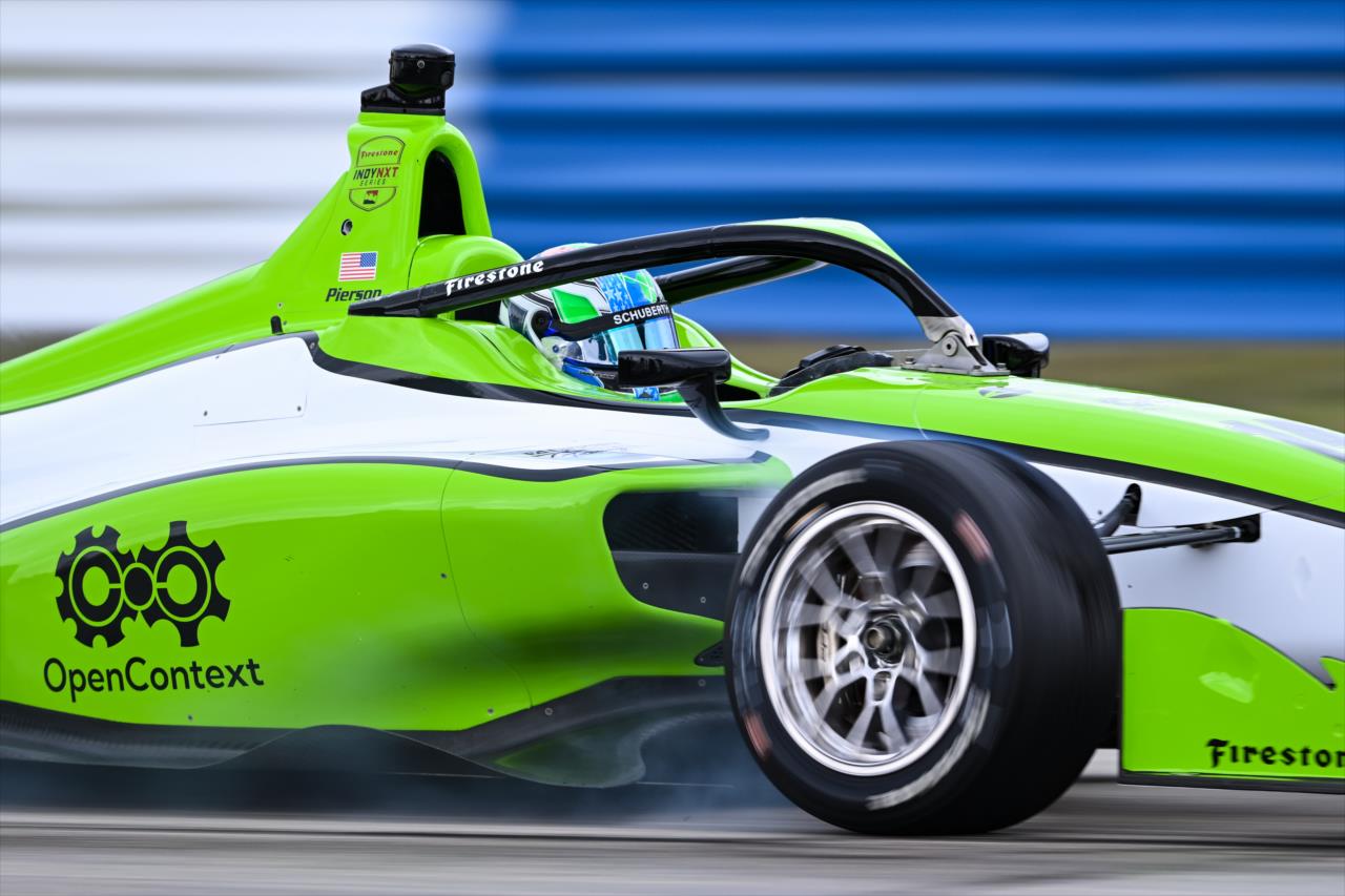 View INDY NXT By Firestone Sebring Test - Tuesday, January 16, 2024 Photos