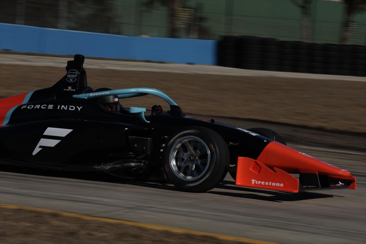 Myles Rowe - INDY NXT Sebring Testing - By: Matt Fraver -- Photo by: Matt Fraver