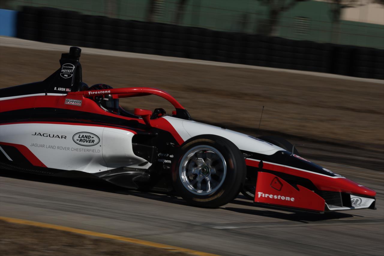 Bryce Aron - INDY NXT Sebring Testing - By: Matt Fraver -- Photo by: Matt Fraver