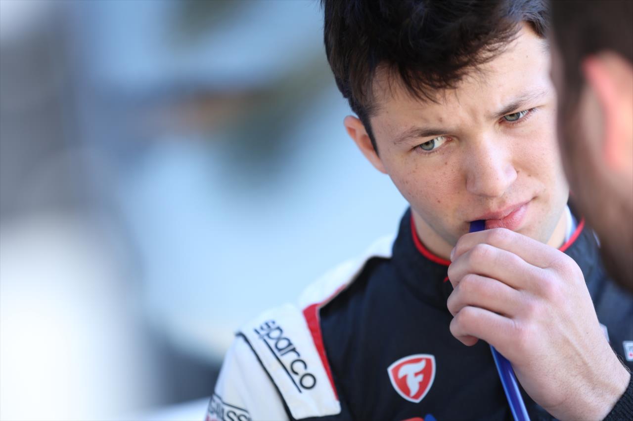 Bryce Aron - INDY NXT Sebring Testing - By: Matt Fraver -- Photo by: Matt Fraver