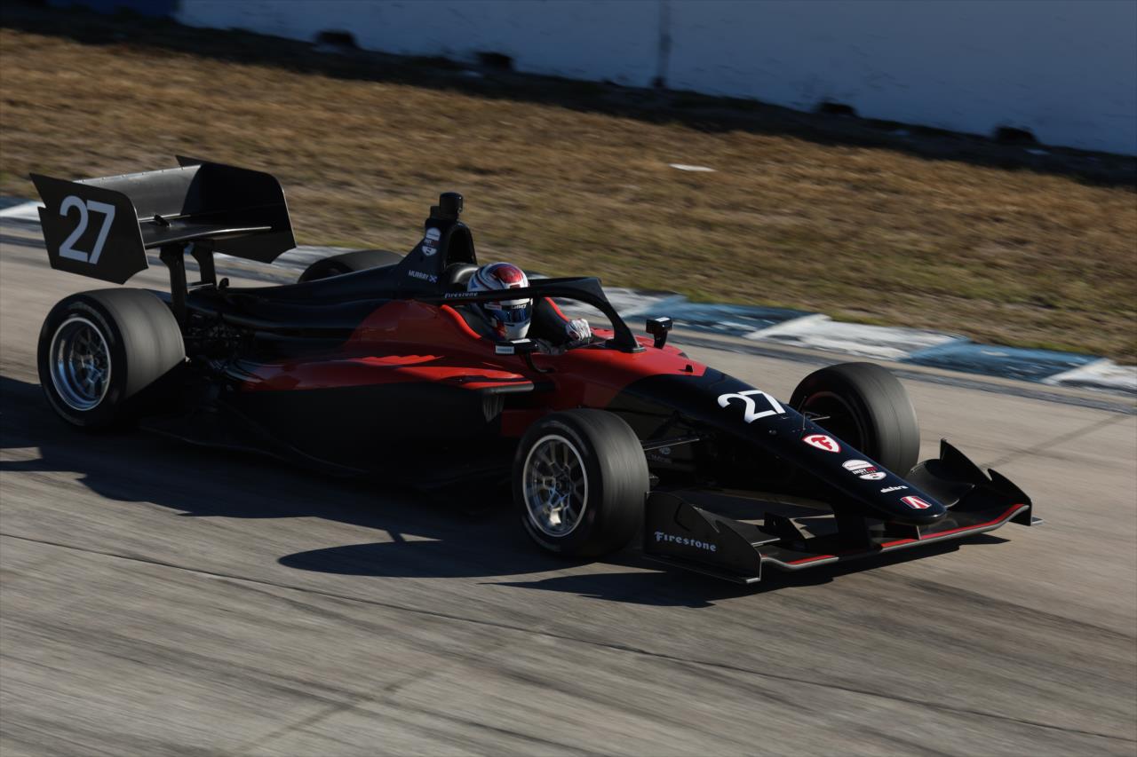 Seb Murray - INDY NXT Sebring Testing - By: Matt Fraver -- Photo by: Matt Fraver