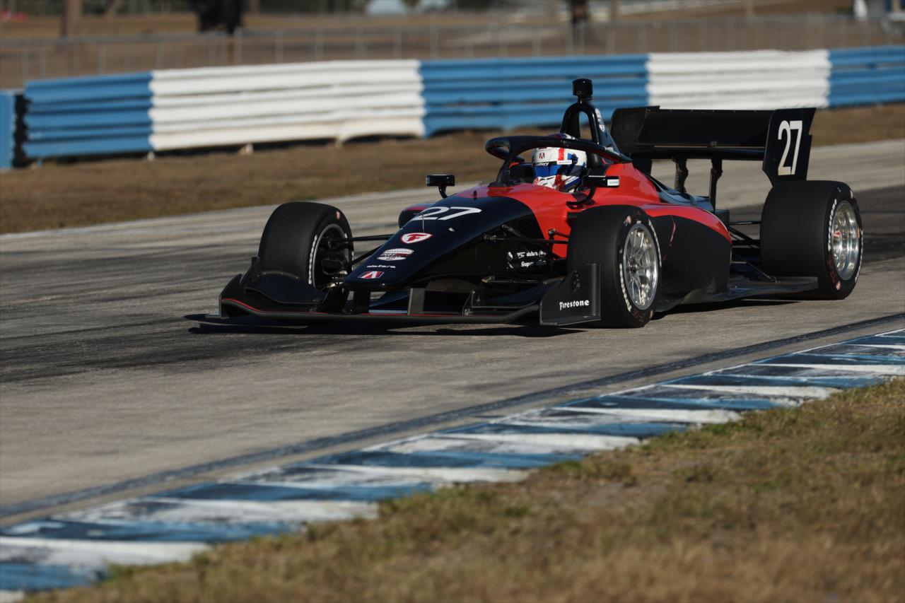 Seb Murray - INDY NXT Sebring Testing - By: Matt Fraver -- Photo by: Matt Fraver