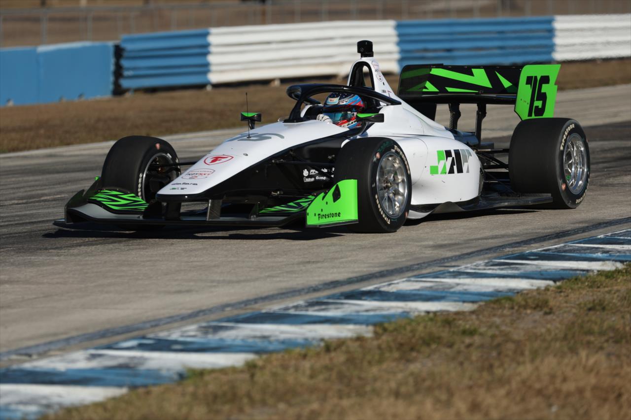 Jack William Miller - INDY NXT Sebring Testing - By: Matt Fraver -- Photo by: Matt Fraver