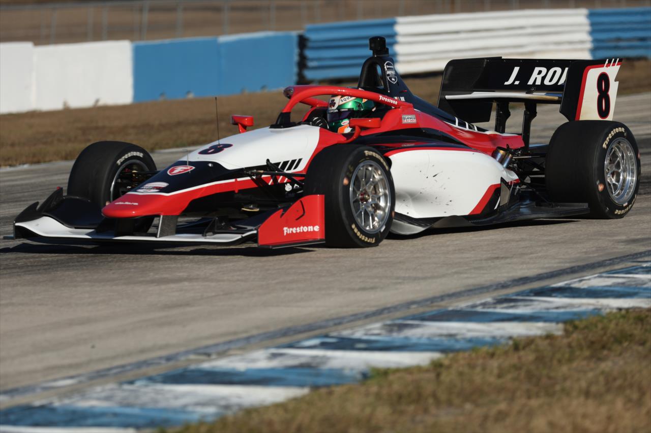 James Roe - INDY NXT Sebring Testing - By: Matt Fraver -- Photo by: Matt Fraver