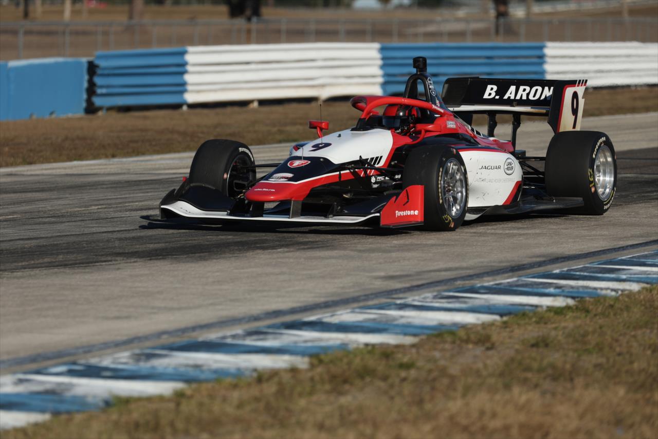 Bryce Aron - INDY NXT Sebring Testing - By: Matt Fraver -- Photo by: Matt Fraver