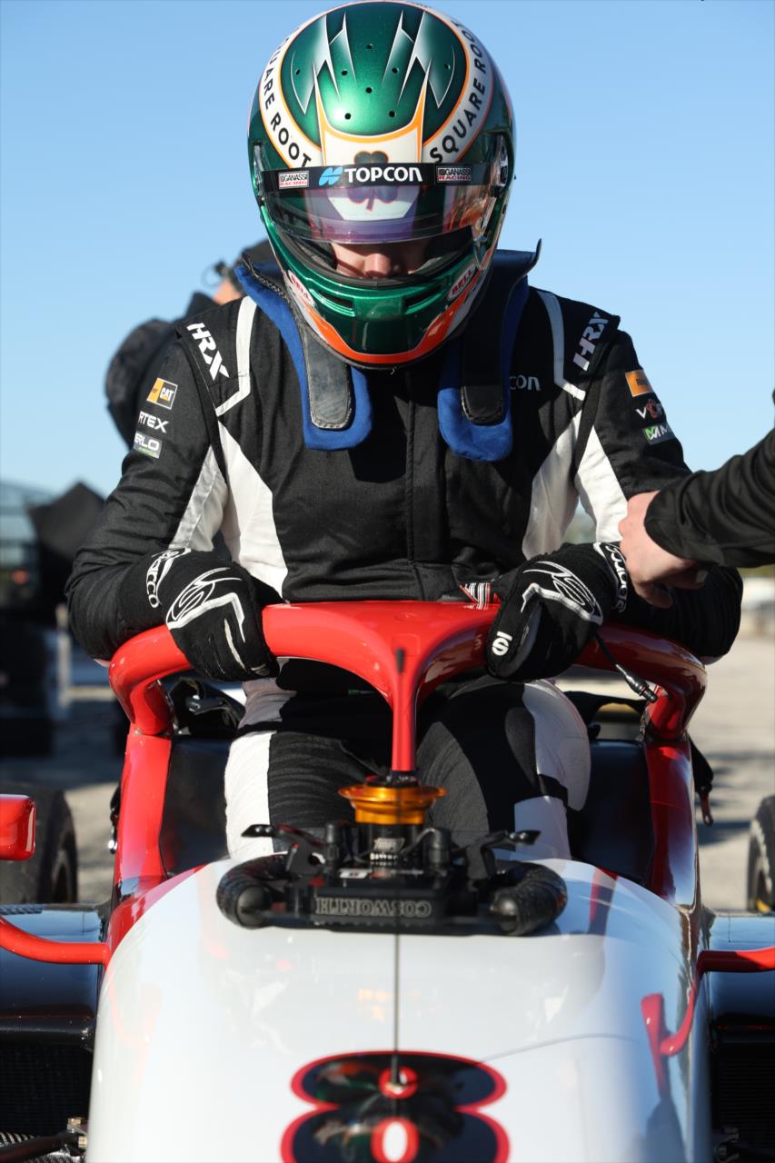 James Roe - INDY NXT Sebring Testing - By: Matt Fraver -- Photo by: Matt Fraver