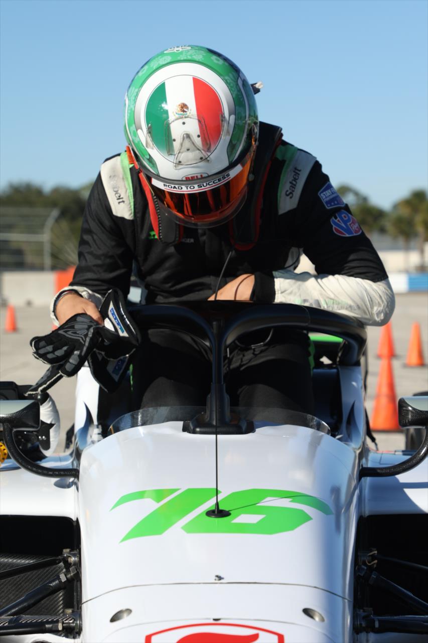Ricardo Escotto - INDY NXT Sebring Testing - By: Matt Fraver -- Photo by: Matt Fraver