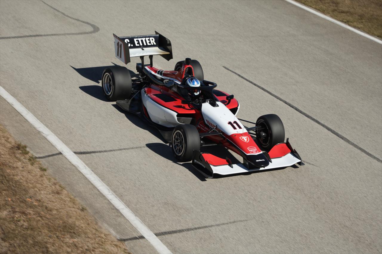 Carson Etter - INDY NXT Sebring Testing - By: Matt Fraver -- Photo by: Matt Fraver