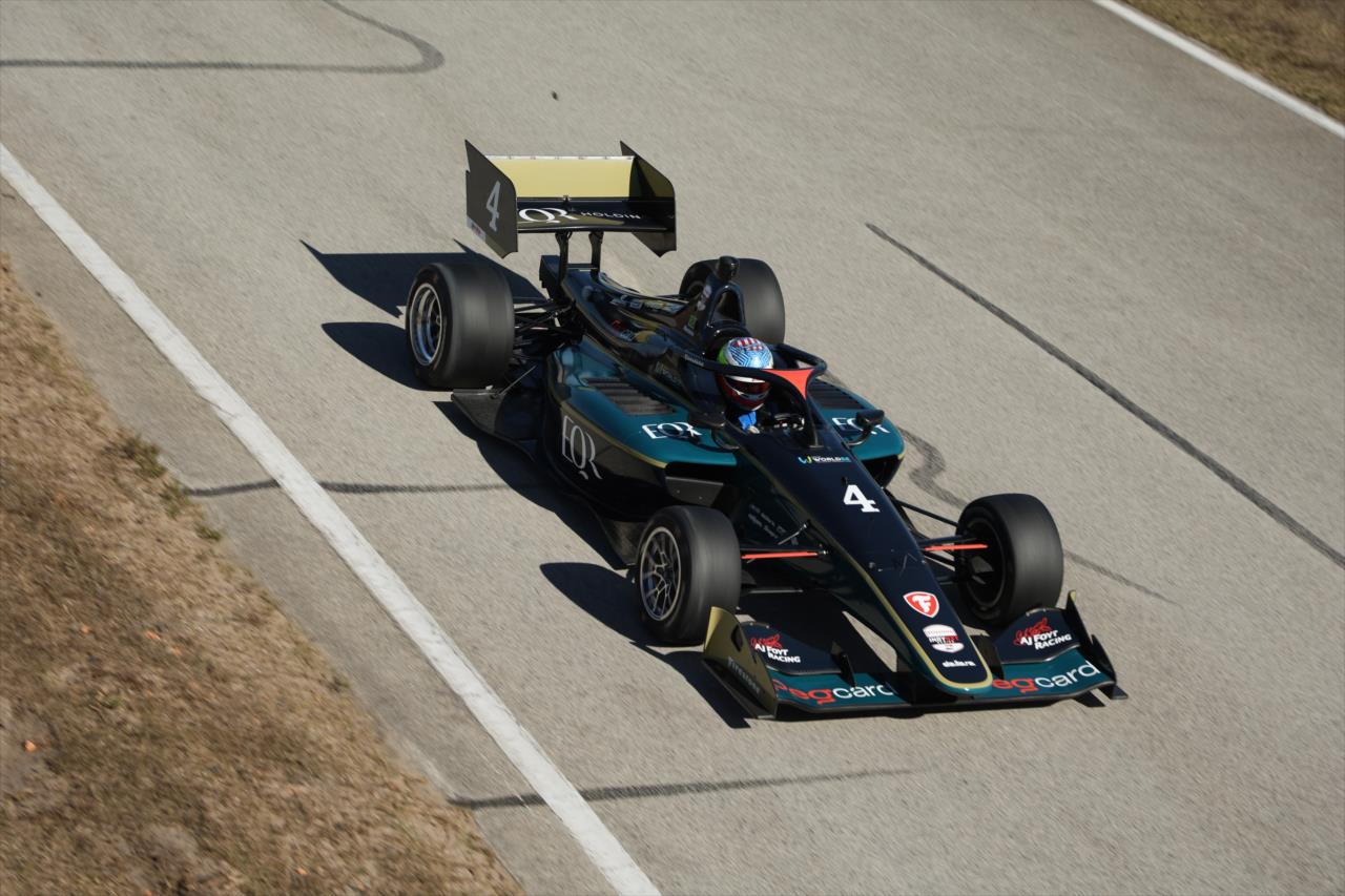 Nicholas Monteiro - INDY NXT Sebring Testing - By: Matt Fraver -- Photo by: Matt Fraver