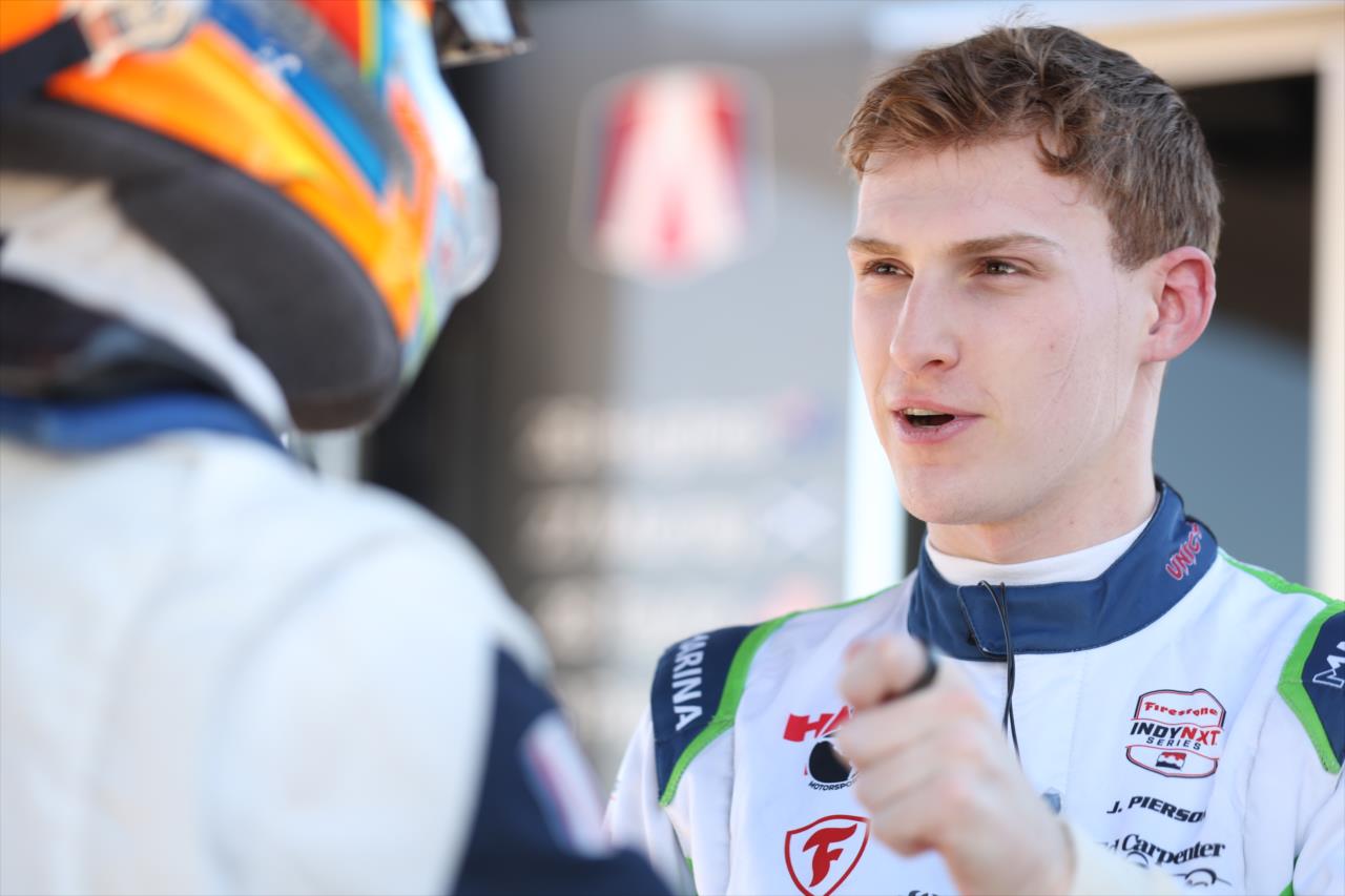 Josh Pierson - INDY NXT Sebring Testing - By: Matt Fraver -- Photo by: Matt Fraver