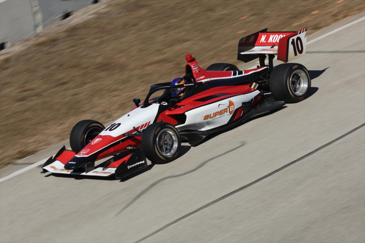 Niels Koolen - INDY NXT Sebring Testing - By: Matt Fraver -- Photo by: Matt Fraver
