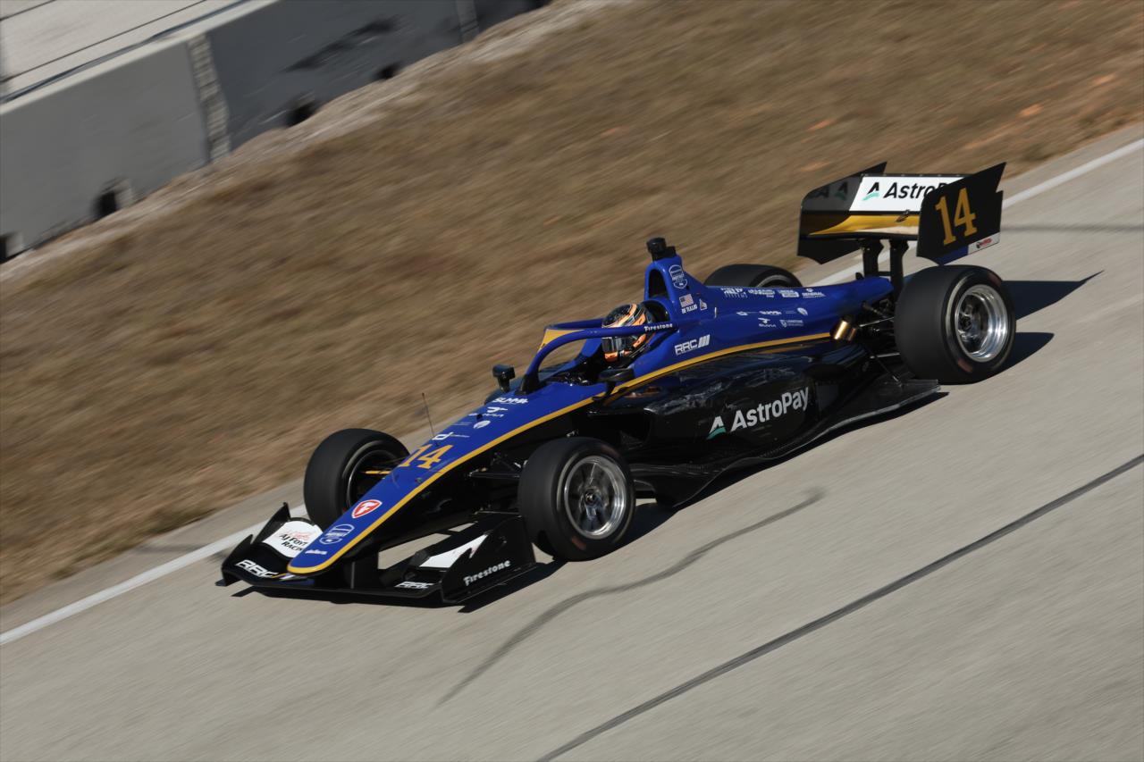 Alessandro de Tullio - INDY NXT Sebring Testing - By: Matt Fraver -- Photo by: Matt Fraver