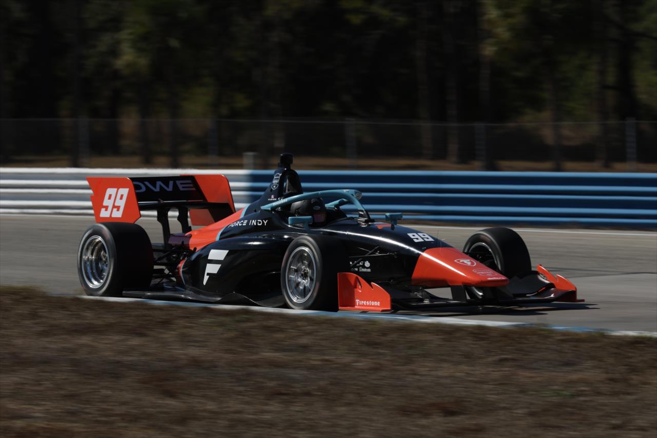 Myles Rowe - INDY NXT Sebring Testing - By: Matt Fraver -- Photo by: Matt Fraver
