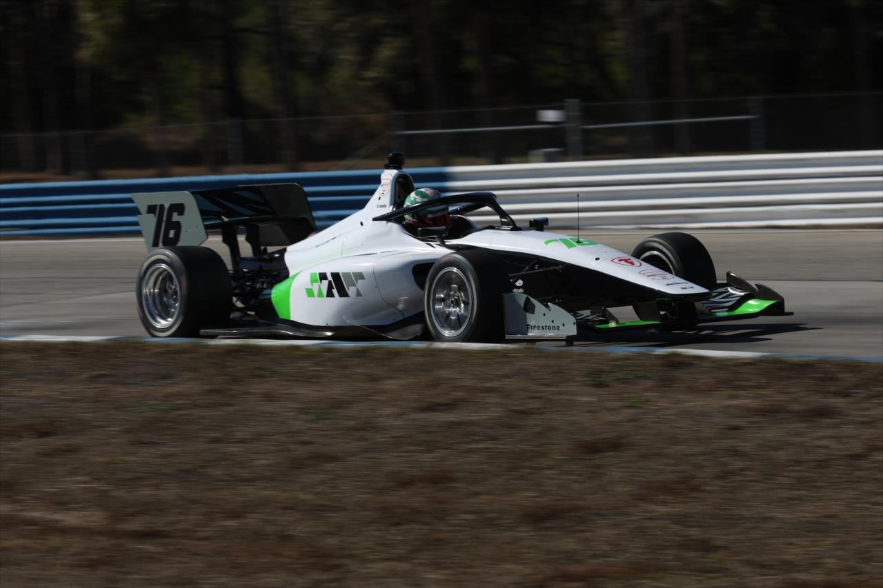 Ricardo Escotto - INDY NXT Sebring Testing - By: Matt Fraver -- Photo by: Matt Fraver