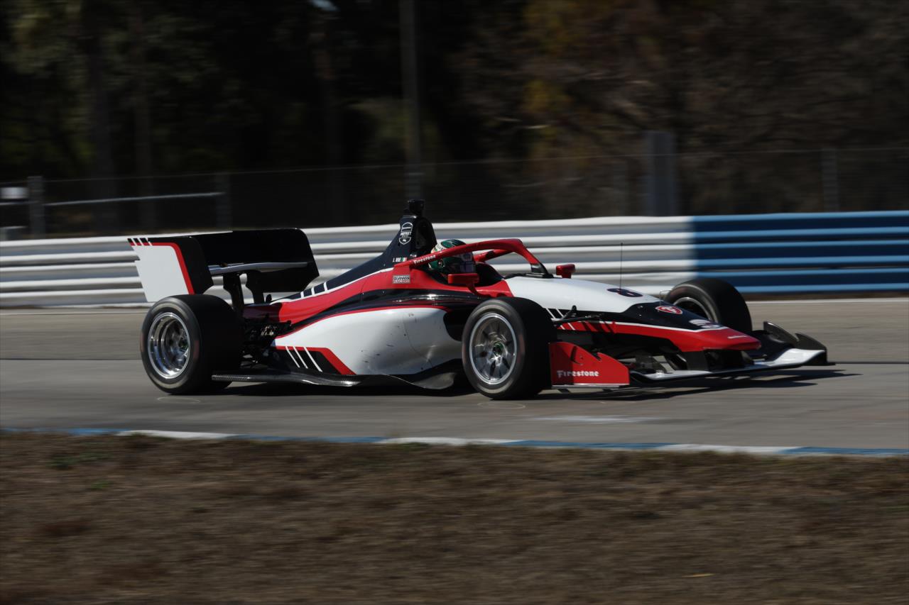 James Roe - INDY NXT Sebring Testing - By: Matt Fraver -- Photo by: Matt Fraver