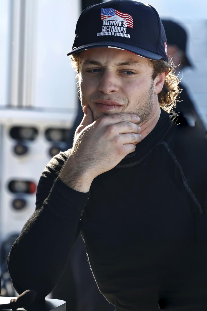 Santino Ferrucci - INDYCAR Sebring Test - Day 1 - By: Chris Jones -- Photo by: Chris Jones